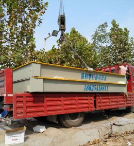 國(guó)土資源局礦產(chǎn)品稅收計(jì)量服務(wù)站3.2X20米300噸汽車(chē)衡案例